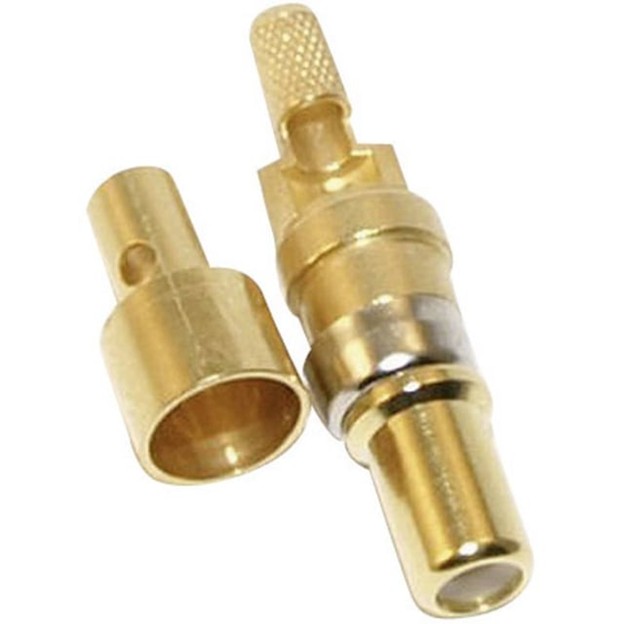 131J30019X, Amphenol CONEC, D-Sub Contact Male Pin Gold RG-179, 187 Solder Inner, Crimp or Solder Outer Machined