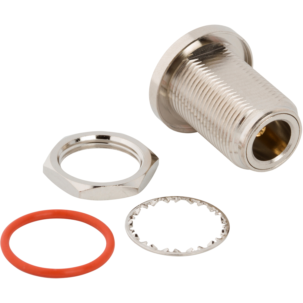 242216, Amphenol RF, Adapter Coaxial Connector N Jack, Female Socket To U.FL (UMCC) Jack, Male Pin 50 Ohms
