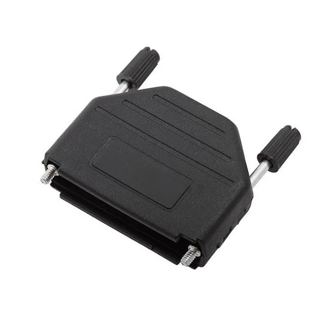 25 Position Hinged Backshell Connector Black 180° Unshielded, Encitech Connectors AB