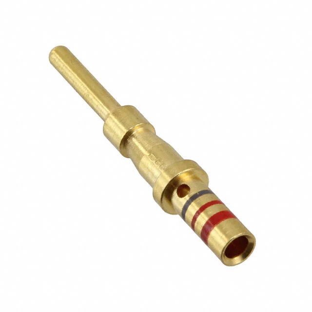 M39023/31-228, Pin Contact 16-20 AWG Size 16 Crimp Gold, Amphenol