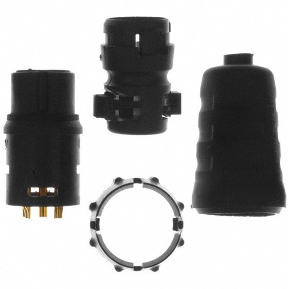 EN3C5FX, Switchcraft, 5 Position Circular Connector Plug, Female Sockets Solder Cup