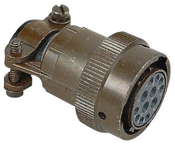Eaton, 851-06RC14-19S-50, MIL Series Connector, 19 Contact(s), Aluminum Alloy, Female, Crimp Terminal, Plug