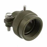 M85049/52S12W, Strain Relief Clamp 180° 12 Shell Size Cadmium Over Electroless Nickel Aluminum Alloy Self Lock, AMPHENOL