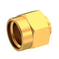 Radiall 9301-1063-009, SMA Connector Plug, Male Pin 50 Ohms Free Hanging (In-Line) Solder