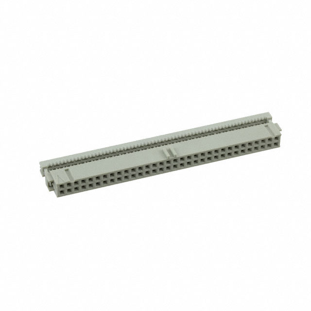 6-215882-4, 64 Position Rectangular Receptacle Connector IDC Gold or Gold-Palladium 28 AWG, Stranded; 26-30 AWG, Solid