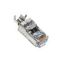 0449150022, CAT6 Shielded Plug Modular Connector 8p8c (RJ45, Ethernet) Position Crimp, Molex