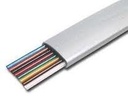 RJ50 10 Wire 10 Core Telephone Flat Cable Telephone Wire (Price per foot)