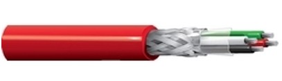 [ZBE-83509] BELDEN 83509 9 Conductor Cable 24 AWG Foil & Braid Shield, Red CMP