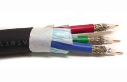 [ZBE-7787A/500] Brilliance VideoFLEX® Snake Cable 3 Coaxial VideoFlex Snake Cable  500 Feet