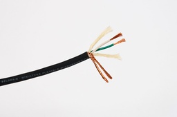 [ZBE-9397/1000] 2 COND 24 AWG (105X44) Microphone Cable, Bare Copper