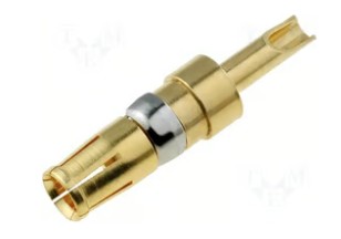 [ZAP-132C10019X] 132C10019X, Amphenol CONEC, D-Sub Contact Female Socket Gold 16-20 AWG Solder Cup Machined 10A