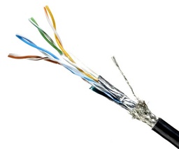 Câble Ethernet Industriel robuste Cat5E blindé 26AWG FT4