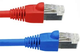 Cat6 Stranded Shielded 24AWG (500MHz) Molded Patch Cable