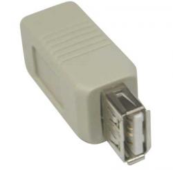 [USB2A-AB-FF] USB2.0 adapter - A Female/ B Female