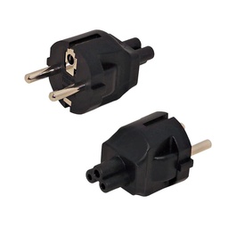 [PCA-EU/C5-A] AC adapter, with Schucko (Euro) Male to C5 plug
