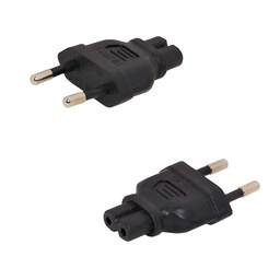 [PCA-EU/C7-A] SCHUKO CEE 7/16 (Euro) Plug to C7 Power Adapter