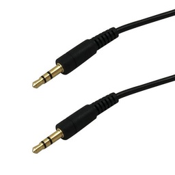 Mini stereo (3.5mm) Male-Male cables, molded