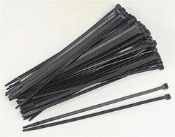 Attaches de câble Bar-Lok® 4" noires miniatures