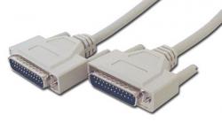 Câble IEEE 1284 A/A conforme DB25 mâle vers DB25 mâle