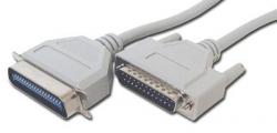 Câble IEEE 1284 A/B conforme DB25 mâle vers Centronics 36 mâle