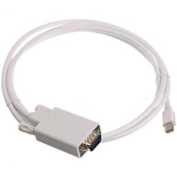 Mini DisplayPort Male to VGA Male Cable