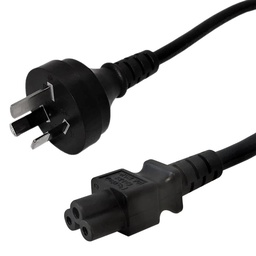 [PCC-AU/C5-18-2M] Power Cord AS3112 (Australia) to IEC C5 - H05VV-F 0.75 (5A 250V)