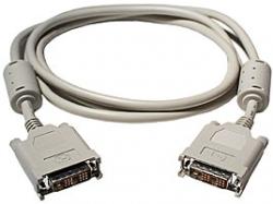 Single Link DVI-D Cable Male To Male - 4.95 Gbps - 24 AWG 
