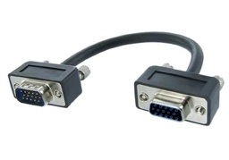 Câble d'extension VGA/QXGA HDTV ultra mince mâle vers femelle