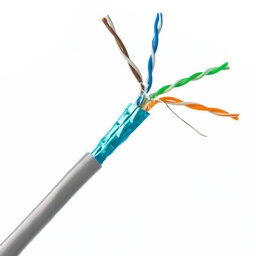 CAT5e Solid shielded 24AWG FT4