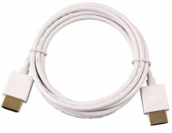 Câbles HDMI™ Mince HAUTE VITESSE v1.4 avec Ethernet Blanc