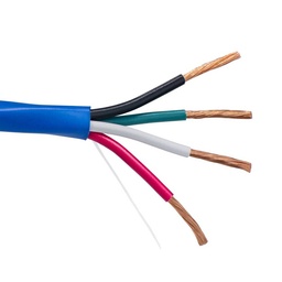 In-Wall 4 Conductor 14AWG Blue Speaker Wire