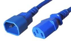Power Cord IEC C13 to IEC C14 - SJT - 14AWG (15A 250V) 