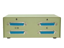 [ABD25] Manual Switch Box 3 to 1 DB25