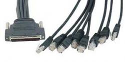 [CIS-OCTAL-ASYNC-10] Cisco cables - Octal Async RS232,  HPDB68M to 8 x RJ45M Shielded-10'