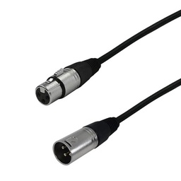 [DMX-XLR3-MF-X] DMX XLR 3-Pin Male To Female Cable 
