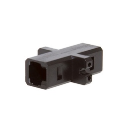 [FIA-MTMT2] Fiber Optic Coupler/Adapter, MT-RJ Simplex, MT-RJ Simplex, Jack, Jack, Straight Panel Adapter