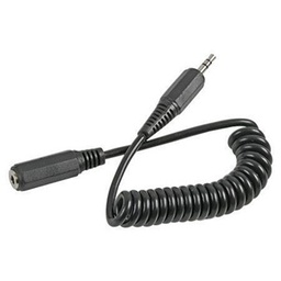 [MPMS-CLD-MF-10] Coiled Stereo Extension Cable, 3.5mm Plug to 3.5mm Socket