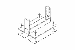 [PCPI-10605-019] Kit d'isolation de base de rack pour rack 19"
