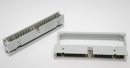 [SH-040]  2X20 40P Dual Rows 2.54mm SHROUDED IDC Male HEADER, 40 Pins IDC Crimp Connectors 