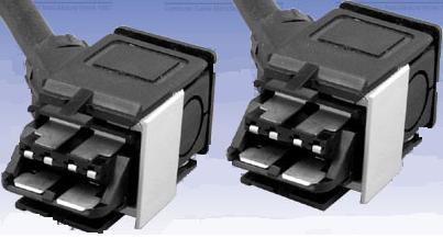 [TR-8] Câble en anneau à jeton (Token Ring) de connecteur de données IBM de 8 pi