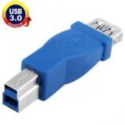 [USB3-BM-AF] Adaptateur SuperSpeed USB3.0 B Mâle à USB3.0 A Femelle - 5 Gbps