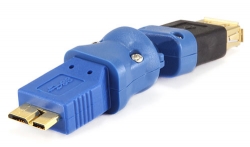 [USB3-MICBM-USB2AF] Adaptateur SuperSpeed USB3 Micro B mâle à USB2 A femelle