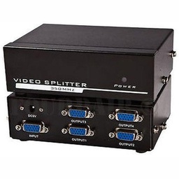 [VSP-814] 4 Port VGA Splitter 350 MHZ