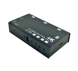 [VSP-HDMI-14F] HDMI Splitter 1x4 - 4Kx2K@60Hz - EDID - HDCP - YUV 4:2:0 - Displays one HDMI device to four HDMI displays simultaneous