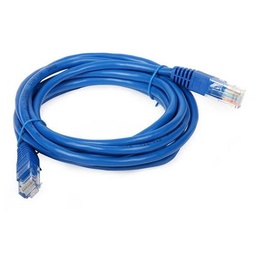 [EI300-210-01] Câble Ethernet Cat5, bleu 10 pieds