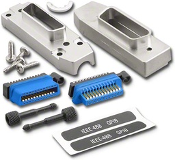 [IEEE-488] IEEE-488 Connector with Metal Hood