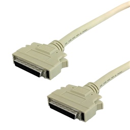 [SCSI2-3] Câble SCSI HD50 mâle vers mâle - 3 pieds 
