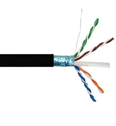 CAT6A Shielded Solid  (650MHz) 23AWG CMP/Plenum Cable