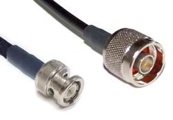 LMR-240 N-Type Male to BNC Male, Low-Loss Cable