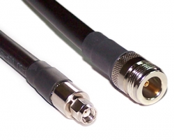 LMR-240 N-Type Female to SMA-RP Male, Low-Loss Cable